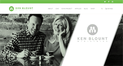 Desktop Screenshot of kenblountministries.com